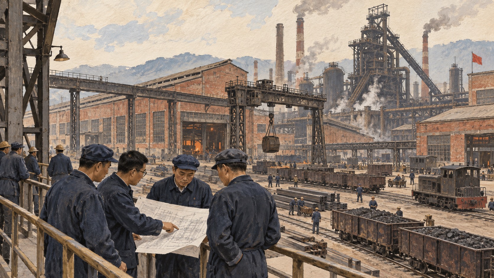Desarrollo industrial de China durante el periodo de Mao Zedong