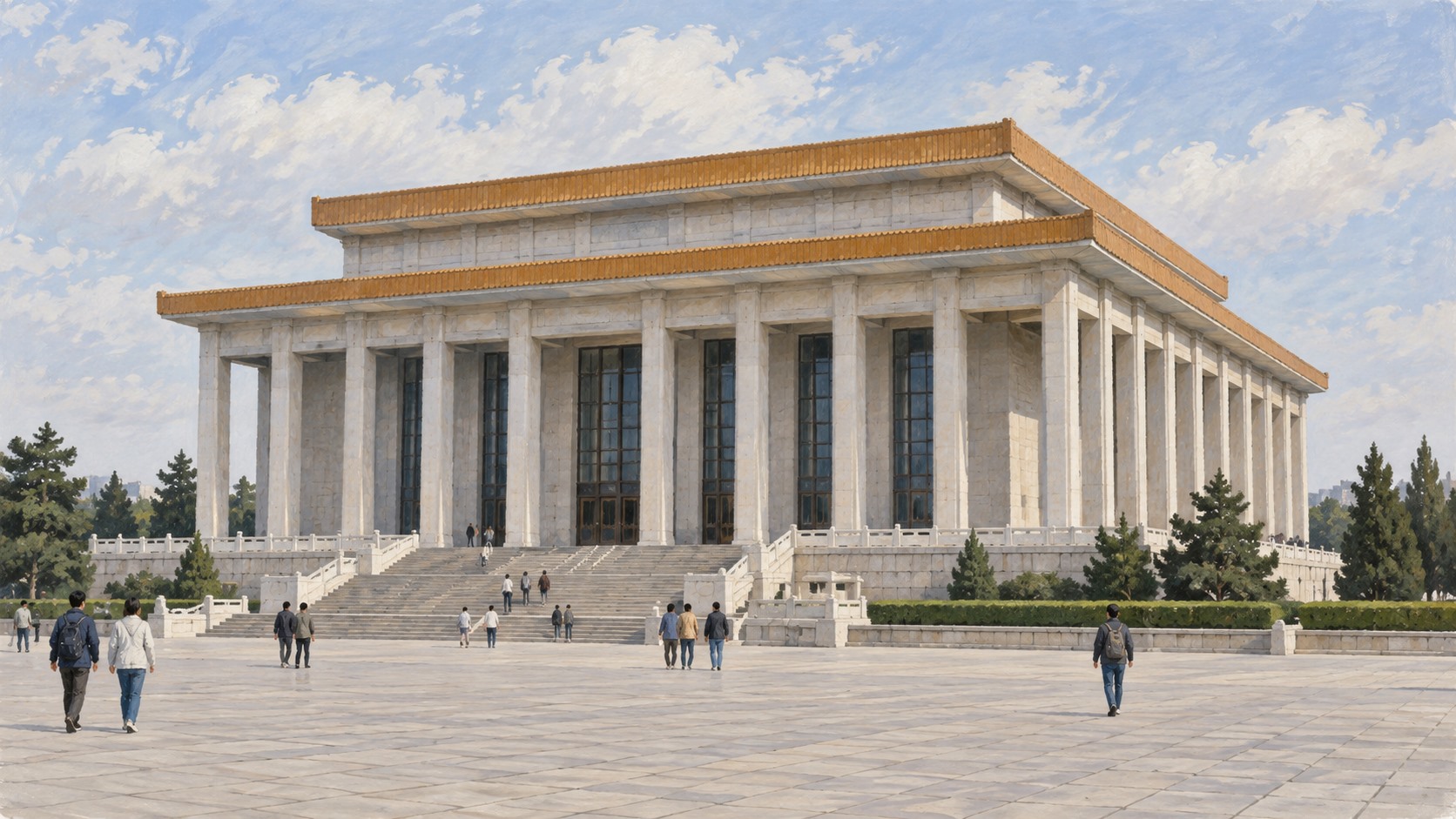 Mausoleo de Mao Zedong en Pekín